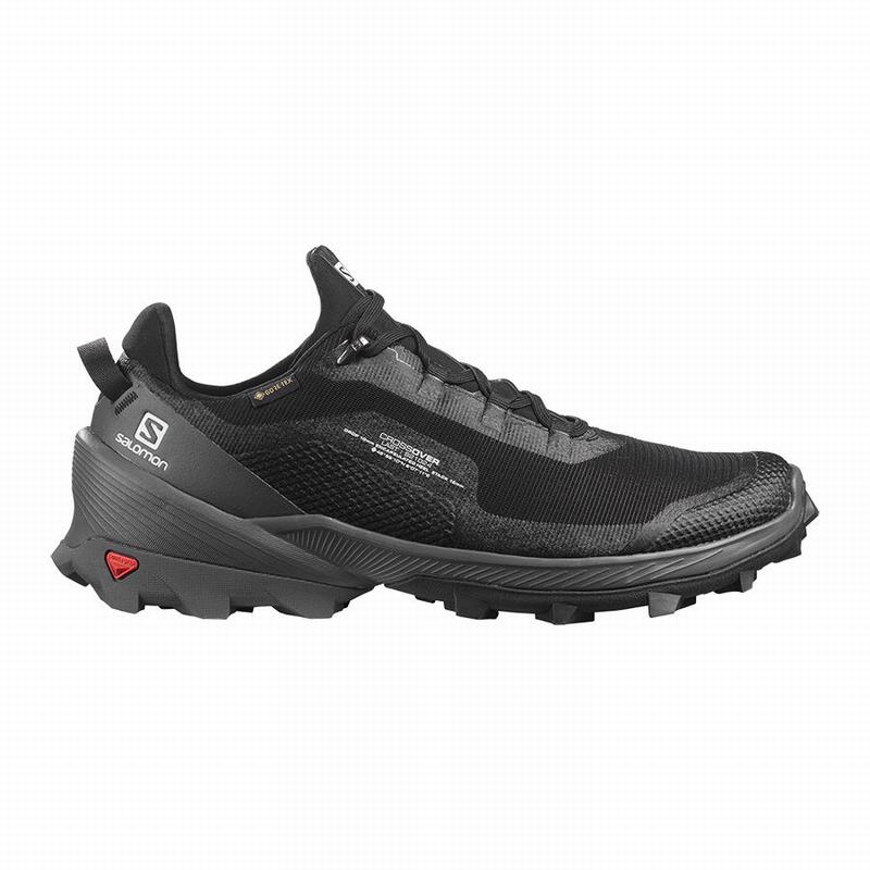 Zapatillas Trekking Salomon Hombre Negras - Salomon Argentina CROSS OVER GORE-TEX ,328591-KBT